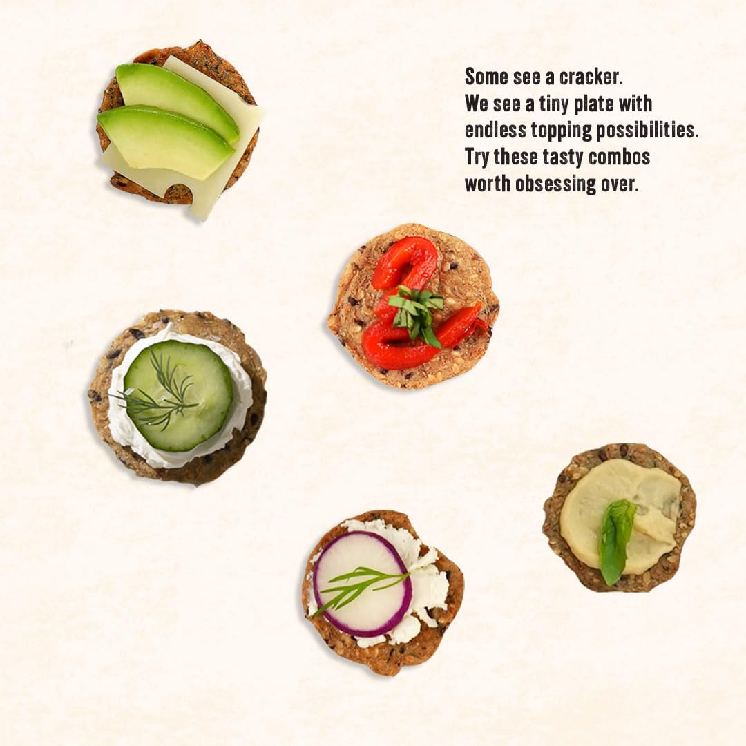 Mary s Gone Crackers Super Seed Classic Crackers, Vegan Friendly, Kosher, USDA Certified Organic, Gluten Free & Non-GMO, 4 Ounc