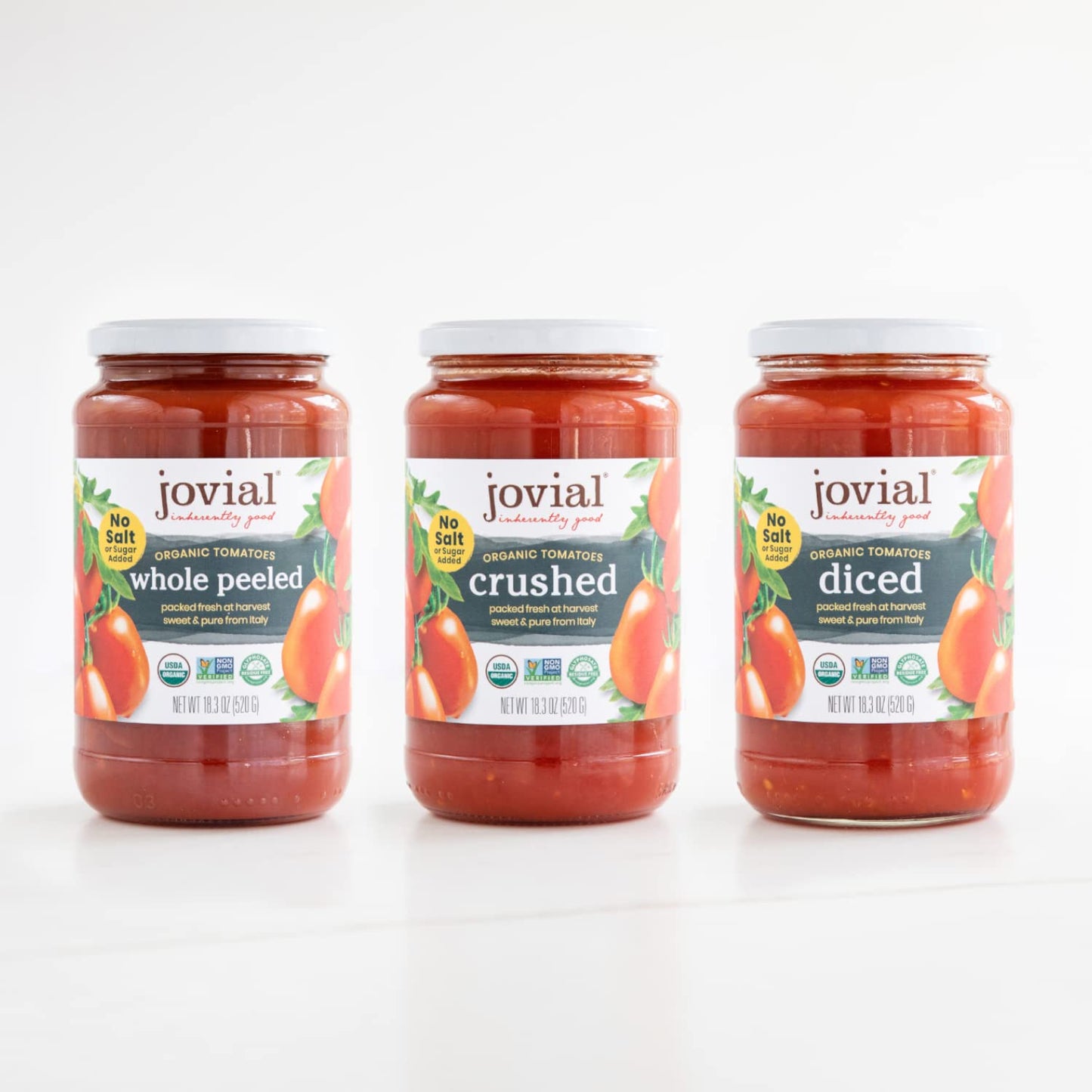 Jovial Whole Peeled Tomatoes