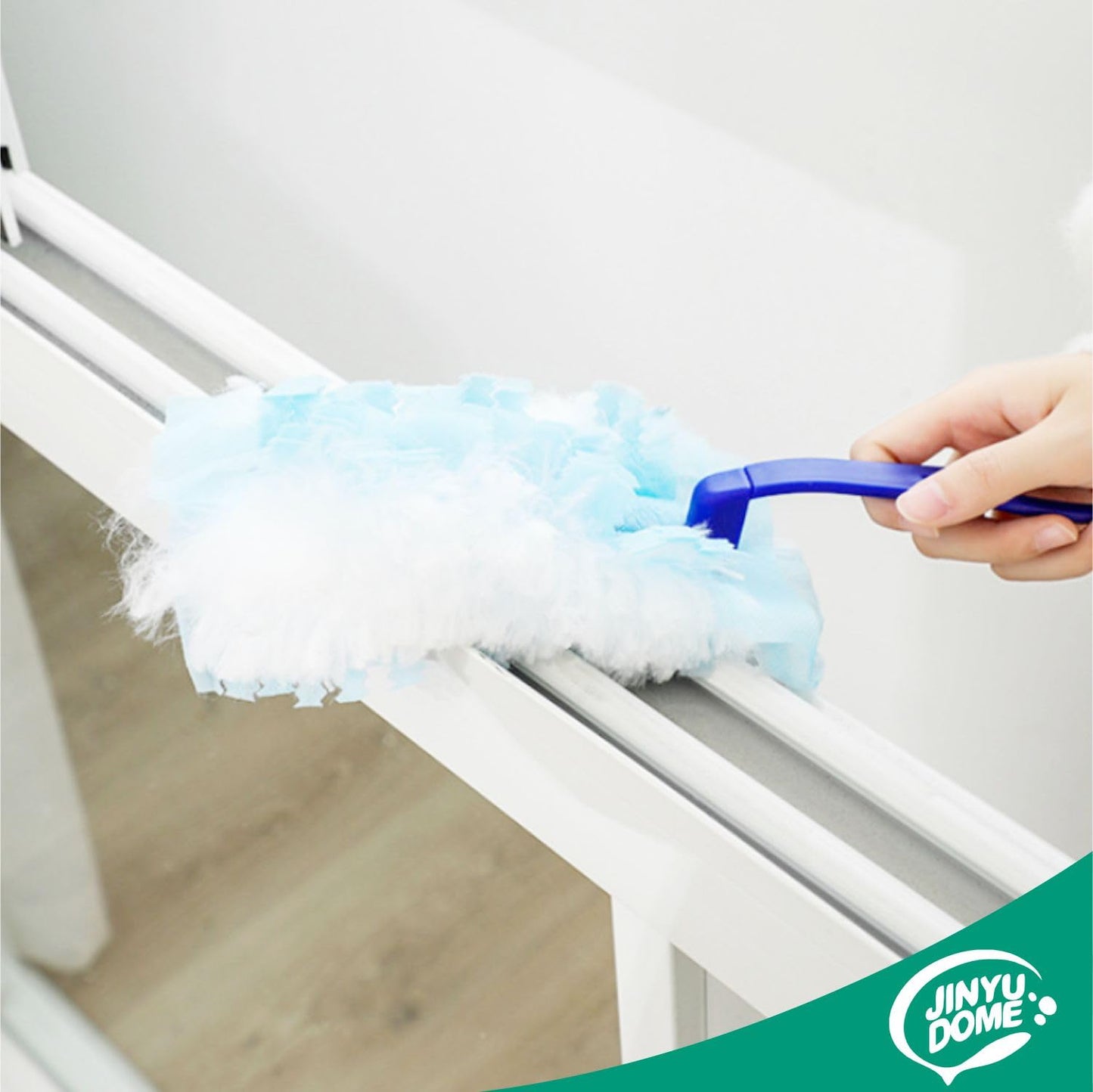 Jinyudome Disposable Dusters Refills Heavy Duty Dusters Refills, Designed To Fit Swiffer Dusters,20 Unscented Dusters