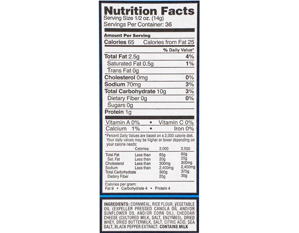 Pirates Booty Aged Cheddar Lunch Packs, White, 0.5 Ounce- 36 Pack