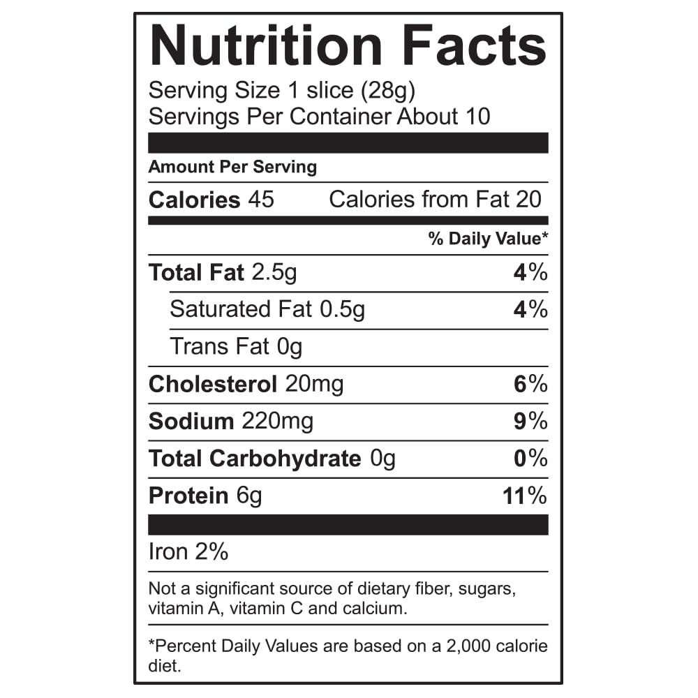 Godshall's Uncured Turkey Bacon, 10 oz, 6 Pack - Healthy, Delicious Alternative to Traditional Bacon