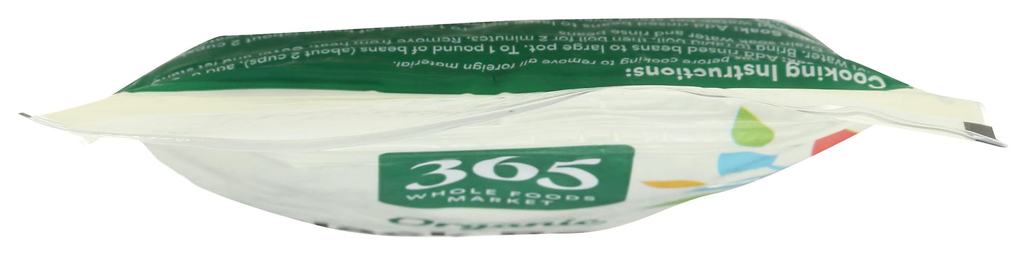 365 by Whole Foods Market Organic Black Beans, 16 Ounce - Non-GMO, Pack of 1