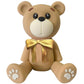 3D Bear Cake Toppers White Bear Cake Decorations For Boy Girl Baby Shower Birthday Party Supplies