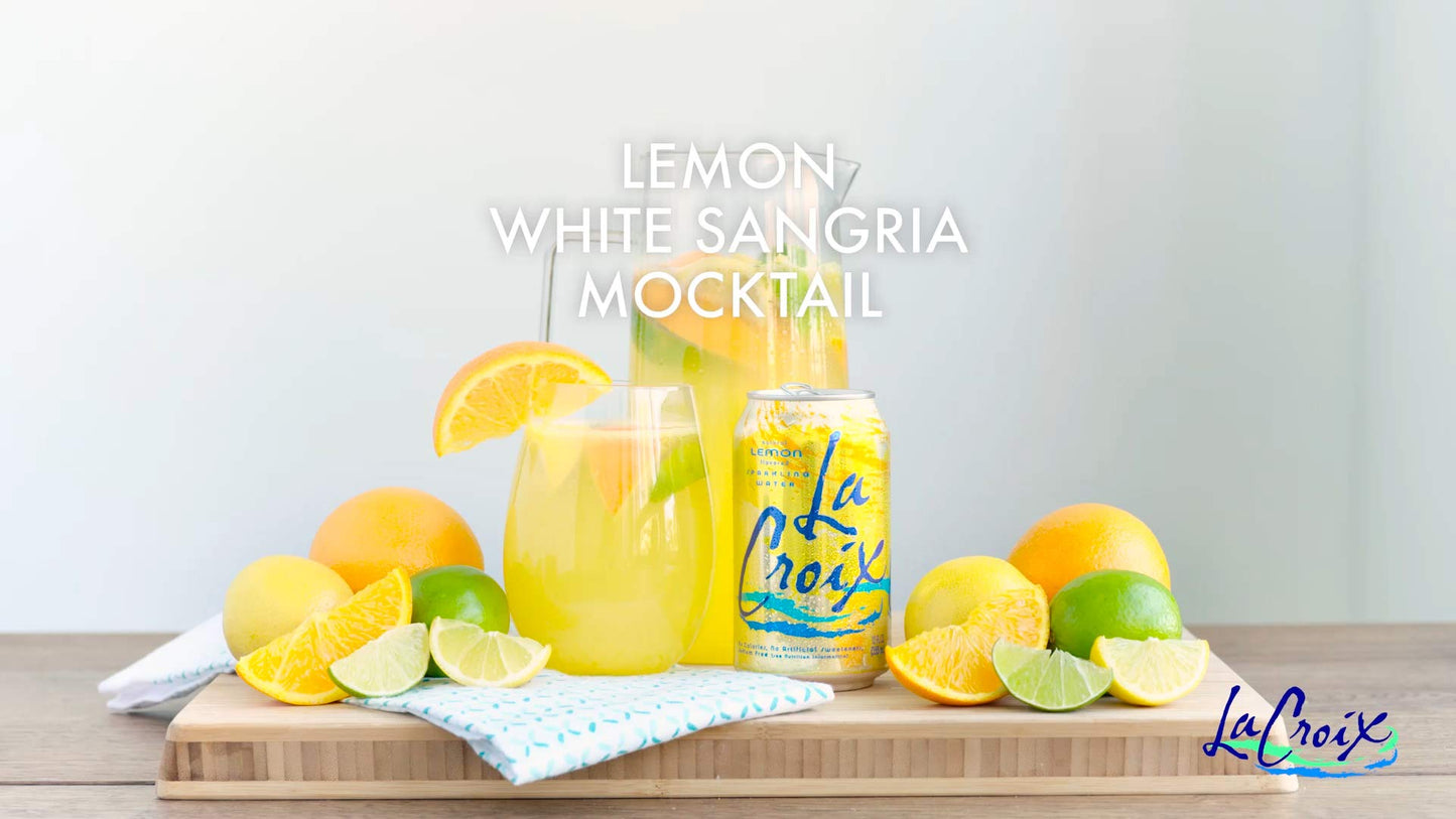 LaCroix Sparkling Water, Lemon, 12 Fl Oz (pack of 12)