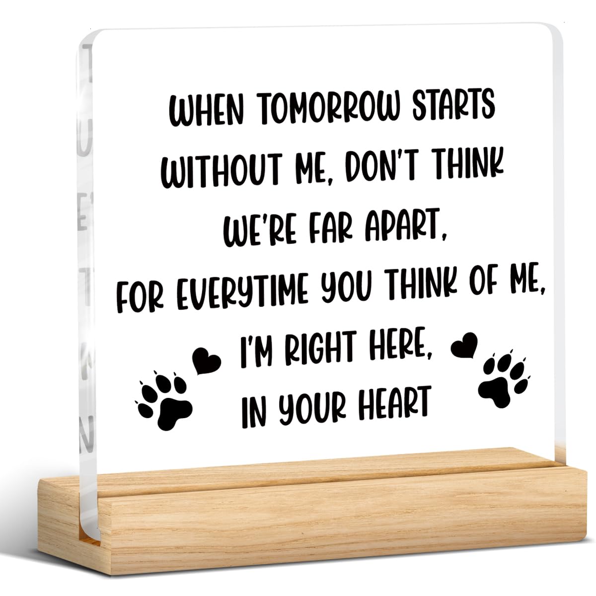 Dog Memorial Gifts for Loss of Dog, Pet Memorial Gifts for Dogs, Pet Loss Sympathy Gift, Bereavement Remembrance Gift for Dogs L