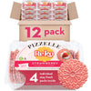 Reko Pizzelle Authentic Italian Style Waffle Cookie, Strawberry, 7 Ounce (Pack of 12)