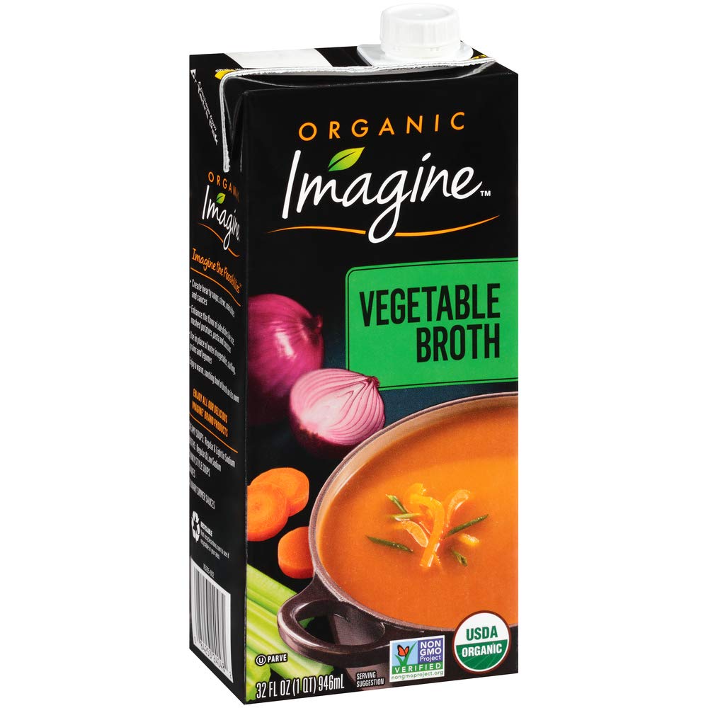 Imagine Organic Vegetable Broth 32 oz (Pack of 6)