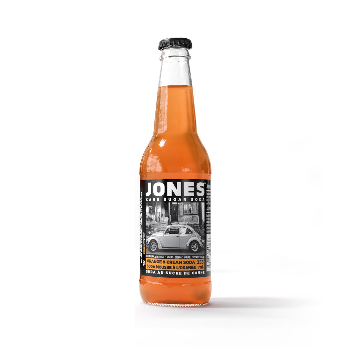 Zoltar Ar Reel Label 12Oz Jones Soda | Orange And Cream