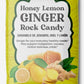 GT Honey Lemon Ginger Rock Candy, 4.41 Ounce Bag, 4 Pack