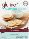 Glutino Gluten Free Crackers, Original, 4.4 Ounce Boxes (Pack of 6)