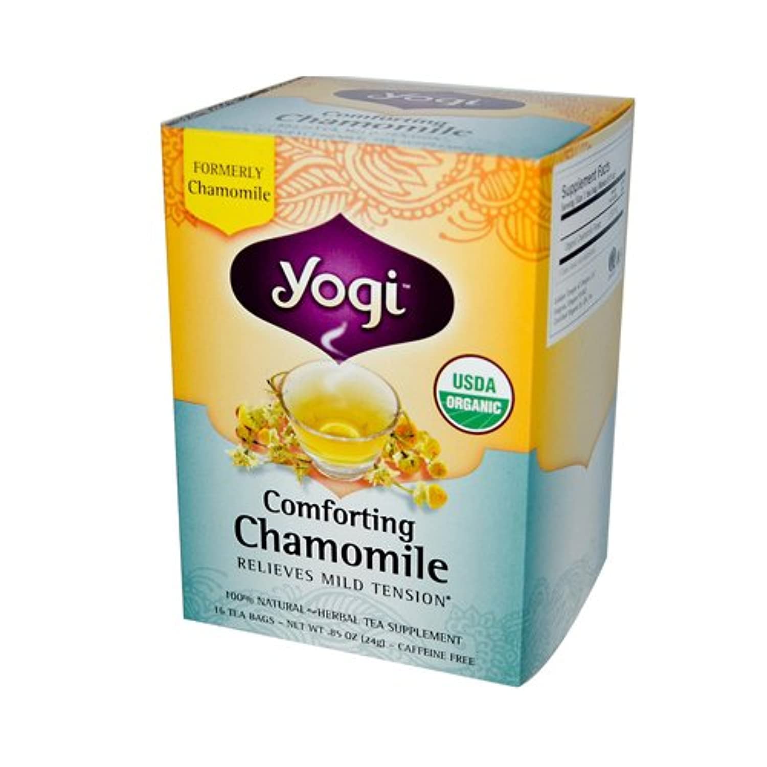 Yogi Tea,Og2,Comfrtng Chamoni, 16 Bag
