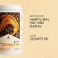LevelUp Keto Coffee Creamer with MCT Oil & Collagen Peptides, Pumpkin Spice Latte, 30 Servings