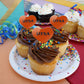 GRAPHICS & MORE Cupcake Picks Set of 6, Acrylic, Heart Love Decoration, University of Texas at San Antonio