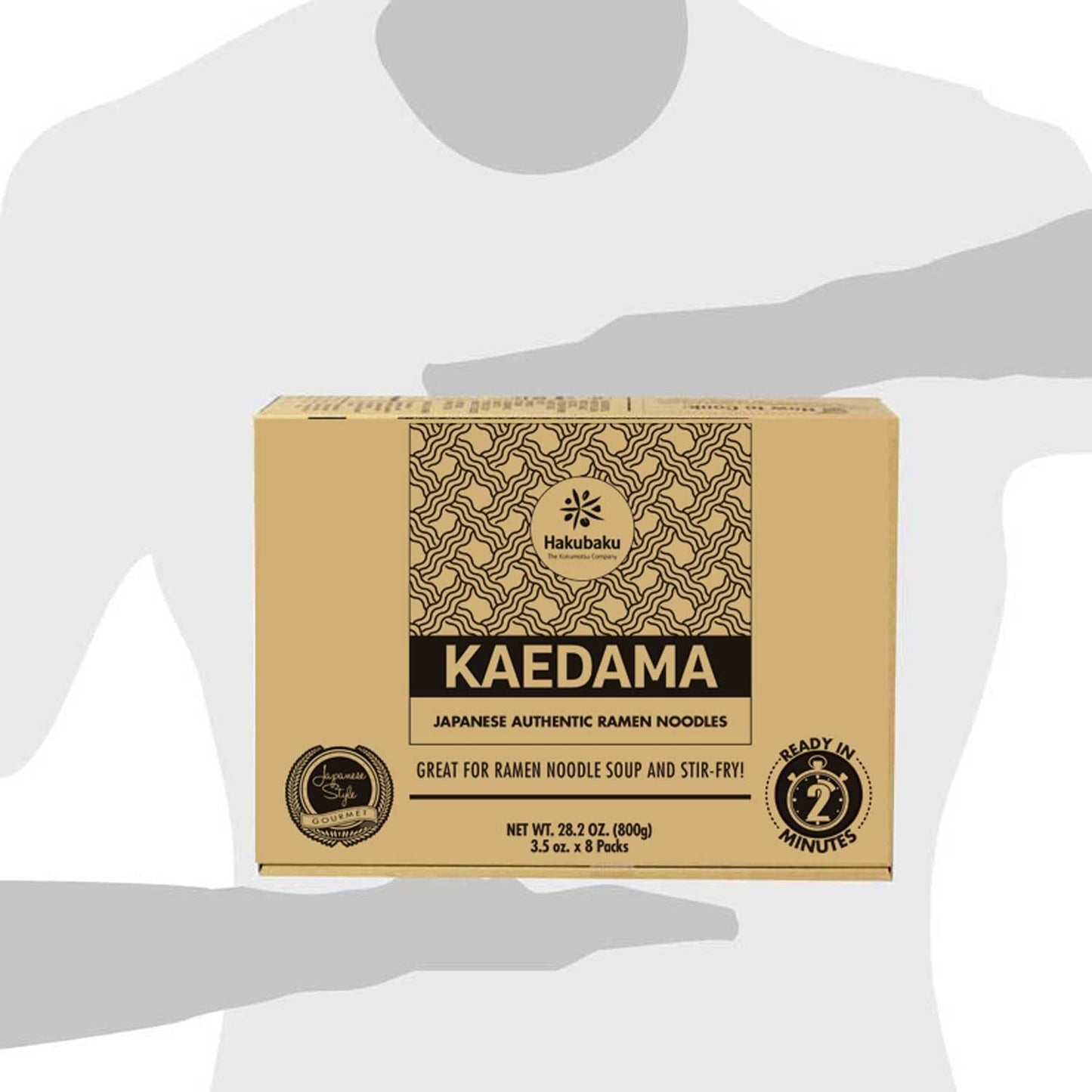 Hakubaku Authentic Ramen Noodles (8 PAcK)