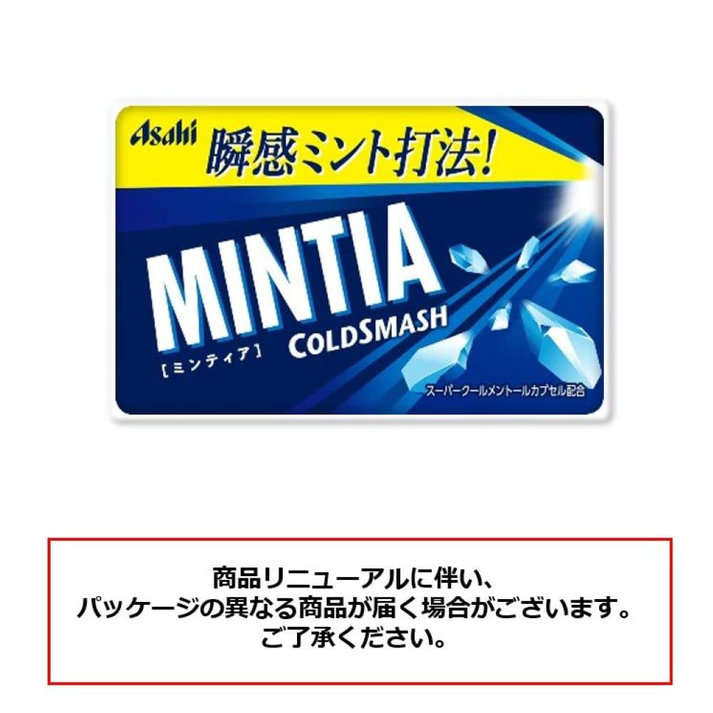 Mintia Cold Smash Mints - 50 Count (Pack of 10)
