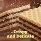Bauducco Strawberry Wafers - Crispy Wafer Cookies With 3 Delicious, Indulgent, Decadent Layers Of Strawberry Flavored Cream - Delicious Sweet Snack Or Dessert - 9.0 Oz (Pack Of 1)