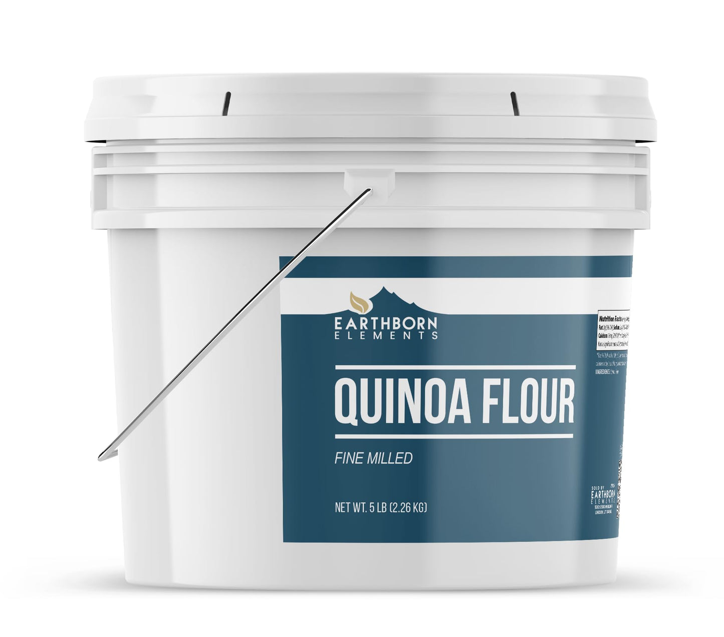 Earthborn Elements Quinoa Flour 1 Gallon, Vegan, Baking & Cooking