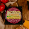 Bison Burger Patties - 12 (1/3 lb.) Burgers (3-1 packages) - Nebraska Bison
