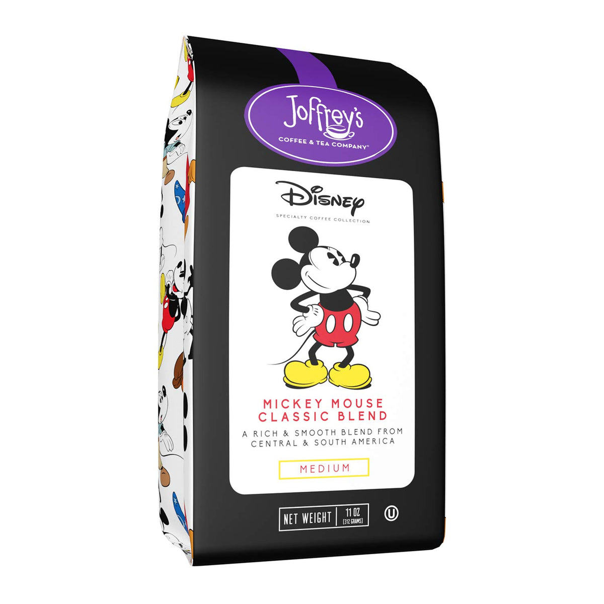Joffrey'S Coffee - Disney Mickey Mouse Classic Blend, Disney Specialty Coffee Collection, Artisan Medium Roast, Arabica Coffee B