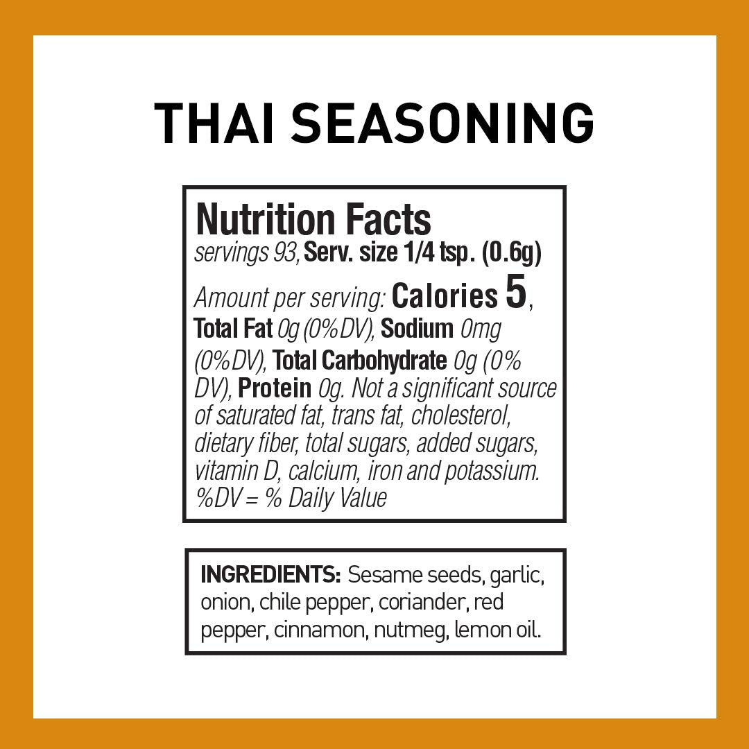Spice Hunter The Blend oz. jar, Thai seasoning, 2 Ounce (Pack of 2)