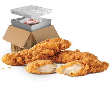 Grumpy Butcher Breaded Chicken Breast Tenderloins, 4 Packs (3 lb each) - Fully Cooked Natural Chicken Tenders - Premium Poultry 