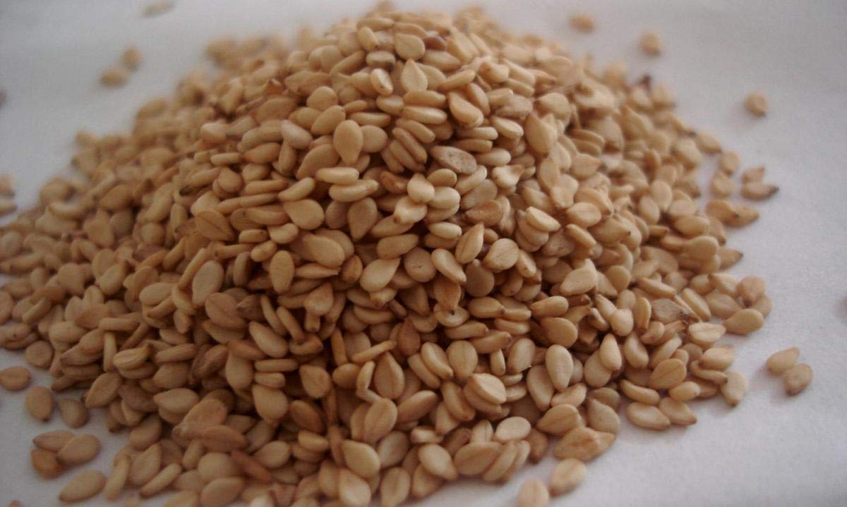 Toasted Sesame Seeds Natural 5 Pounds Bulk Bag-Heat Sealed For Freshness