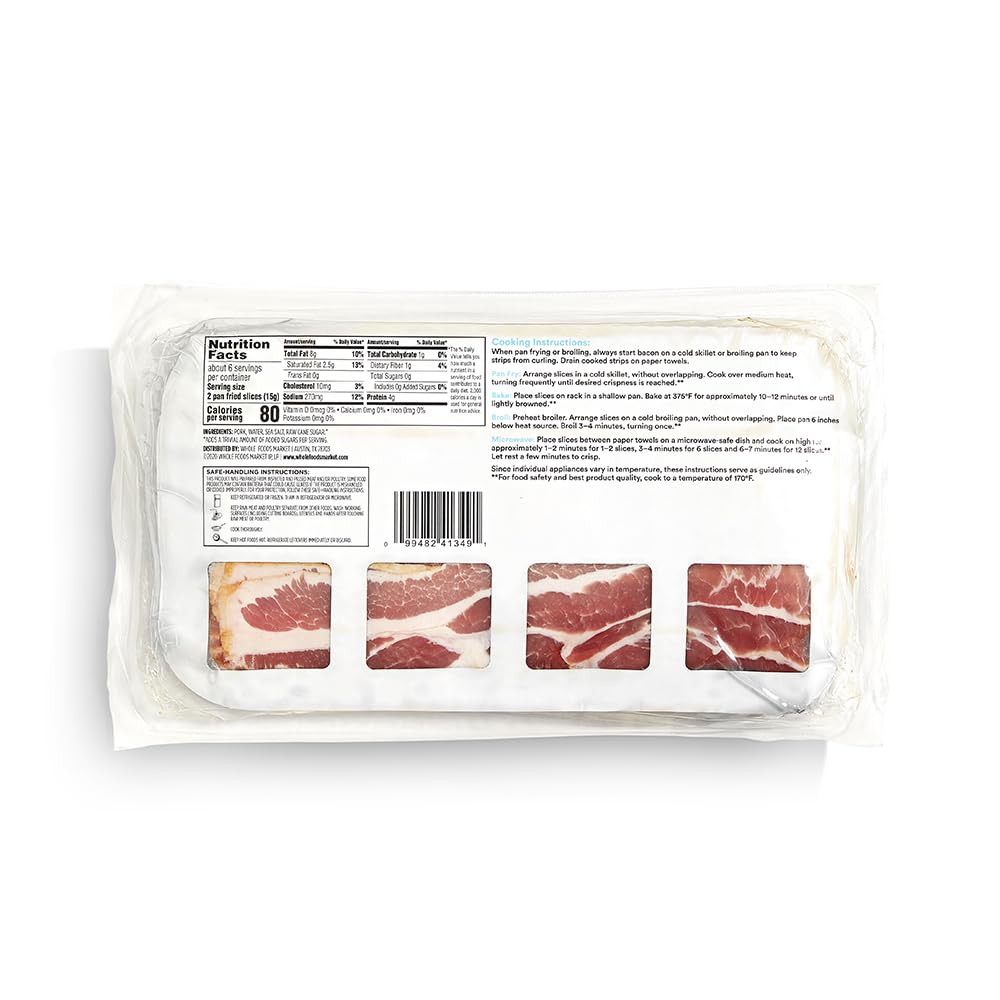 365 Everyday Value, Smokehouse Bacon, 12 oz