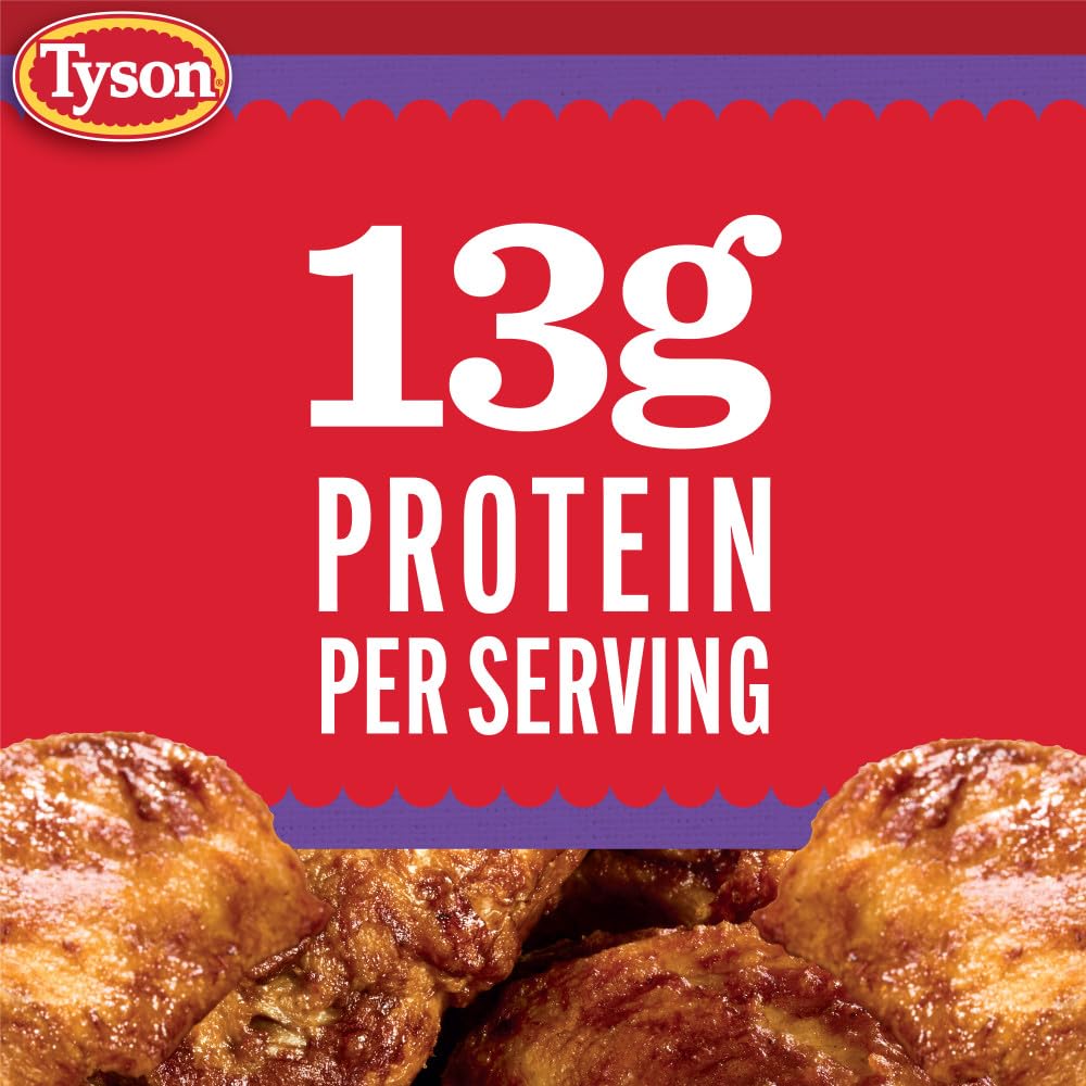 Tyson Anytizers BBQ Bone In Chicken Wings, 22 oz (Frozen)