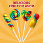Carnival Lollipops Rainbow Twist, Swirls, And Round Lolly Pops Unicorn Party Favors - Individually Wrapped Rainbow Candy Suckers