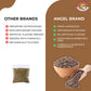 Angel Brand Cumin Seeds Whole 13Oz Bottle - Premium Whole Cumin Seeds For Cooking, Spices, And Seasoning - Ideal For Indian, Mid