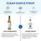 Vanilla Bean Agave Simple Syrup for Coffee & Cocktails - Sweetened with Organic Agave Nectar - Infused with Real Vanilla Bean - 36 oz