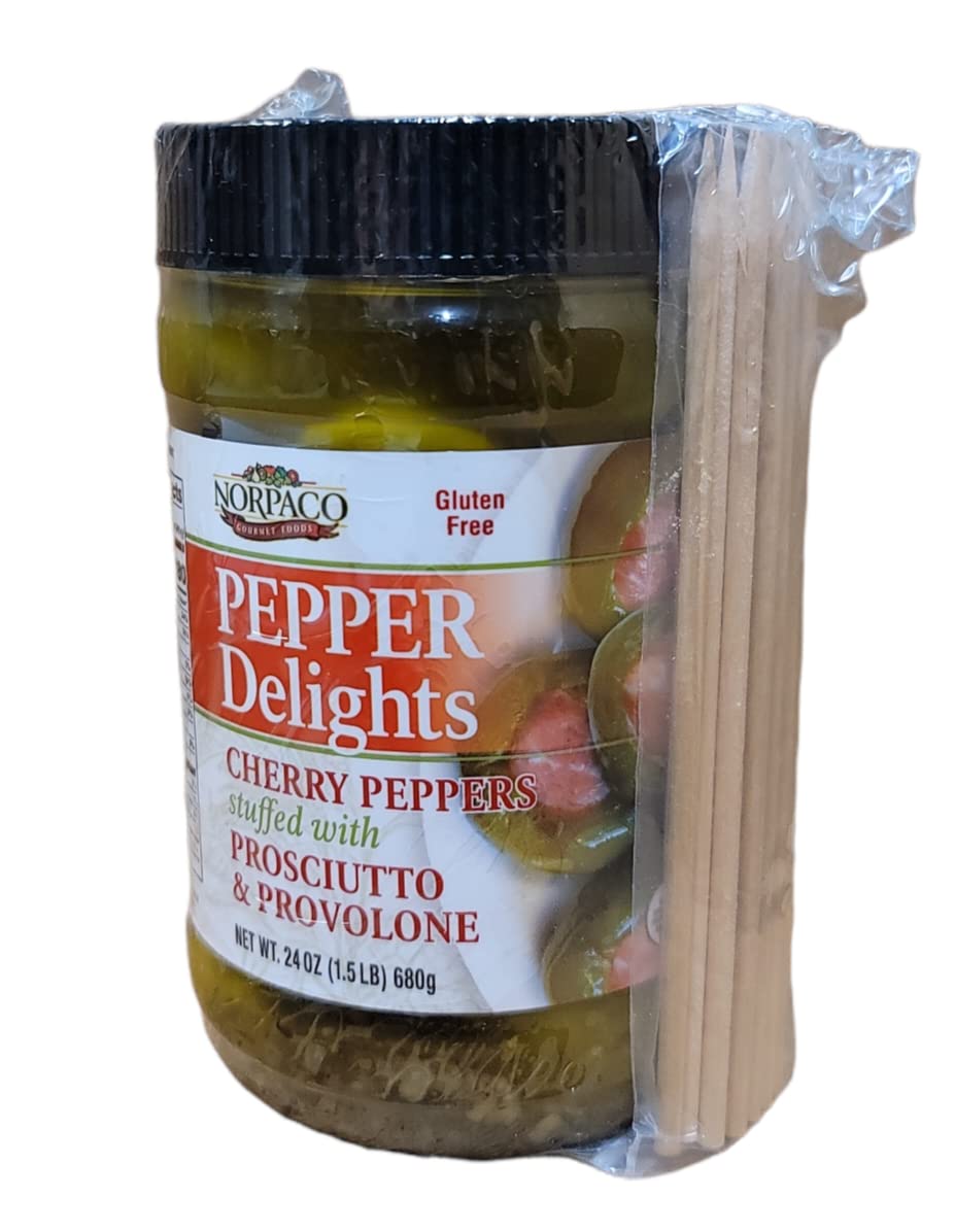 Norpaco Expect More Prosciutto and Provolone Stuffed Peppers, 1 ct. / 24 oz.
