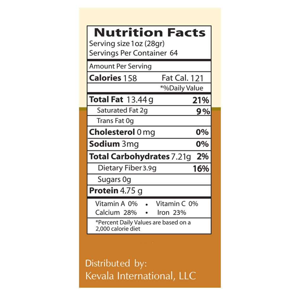 Organic Raw Black Sesame Seeds (Unhulled) - Gluten Free Topping With A Nutty Flavor, Made To Meet Professional Chef Standards, Used As A Healthy Crunchy Snack Or In Baking And Cooking, 4 Lb