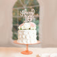 Happy 16Th Birthday Rose Gold Rhinestone Cake Topper - 16Th Birthdayanniversary,Cheers To Sixteen Years Old Bday Party Metal Spa