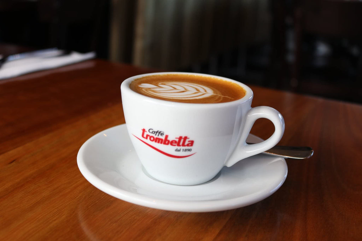 Trombetta Caffe Gold Bar Whole Espresso Coffee Beans, 2.2 Lb Italian Coffee Beans Whole