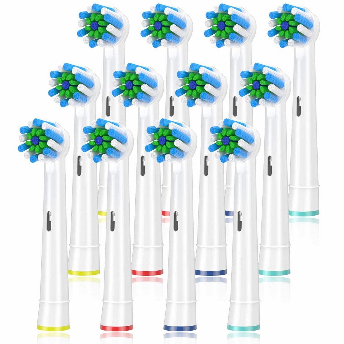 Replacement Brush Heads Fit For Braun Oral B, Compatible With Oral-B Pro 1000/2000/3000/5000/6000 Smart And Genius Electric Toot