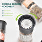 Soeos Spice Seasoning Set Of 3, 5.2Oz(146G), With Integrated Grinders, Salt And Pepper Grinder Set, Pure And Fresh Perfect For Bbq Seasoning Gift Set, Grilling Spice, Herb, Spice & Seasoning Gifts