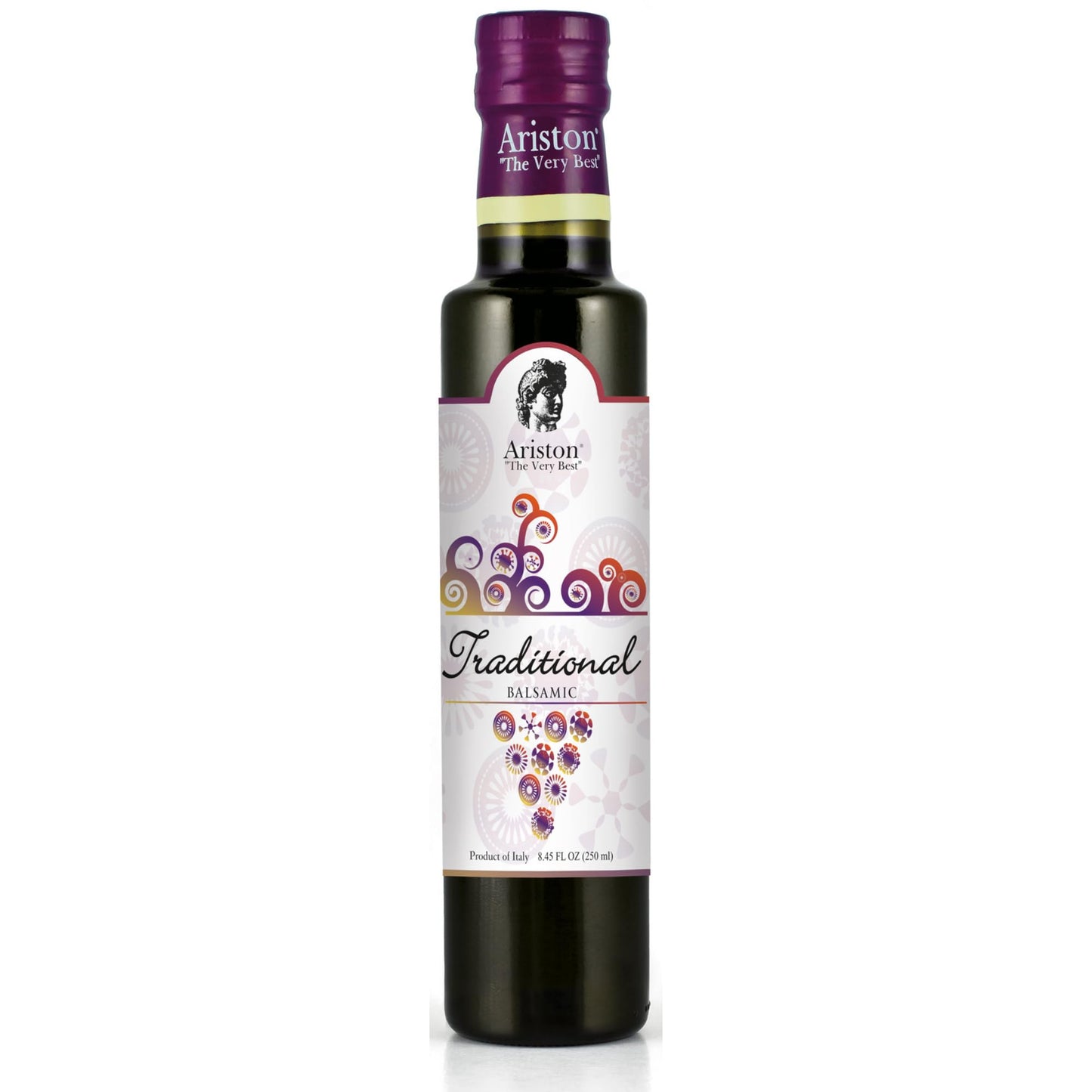 Ariston Premium Balsamic Vinegar, Barrel Aged, Vegan, Gluten Free, 8.45 fl oz (250ml)