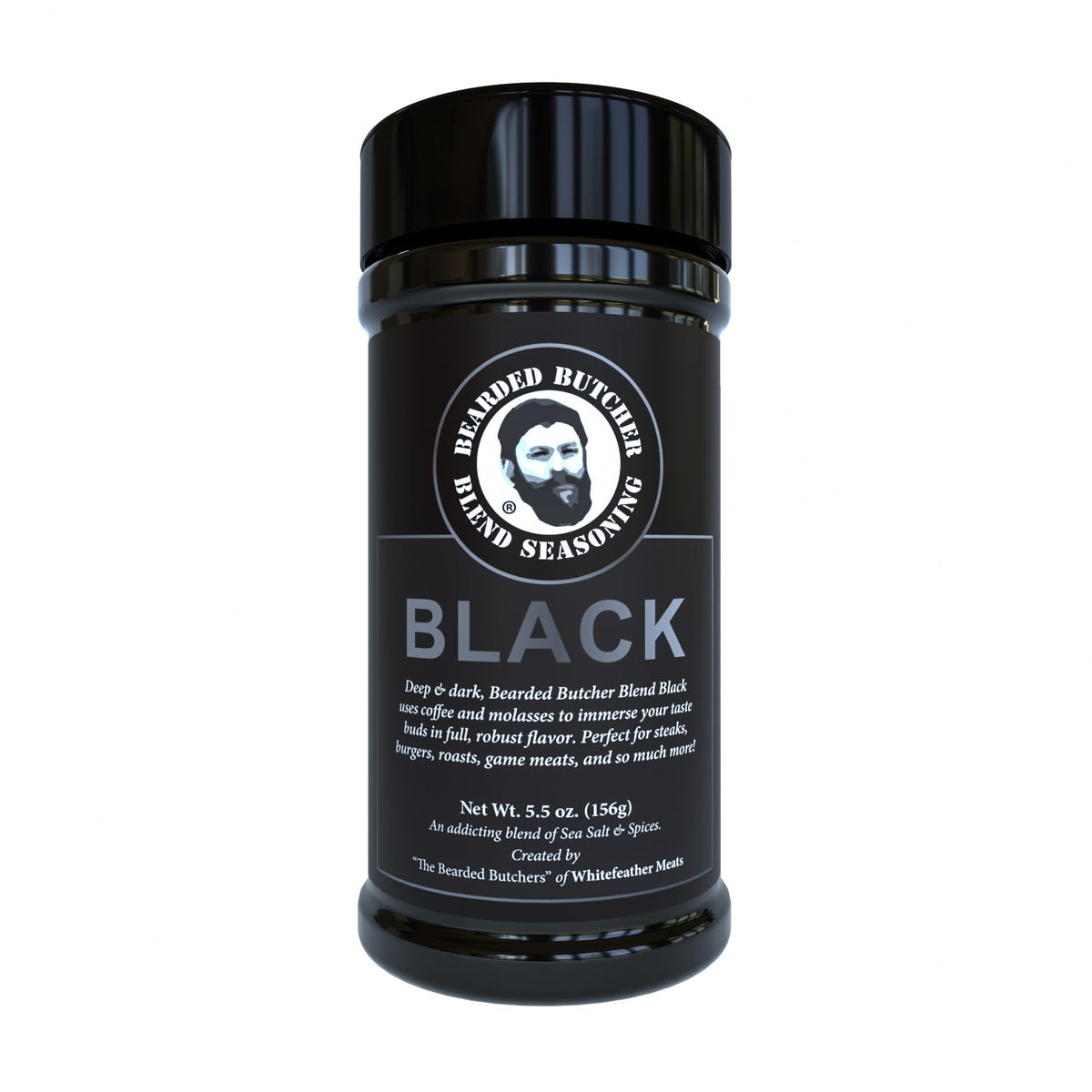 Bearded Butchers 4-Pack Seasoning Bundle, Includes Cajun, Bold, Ranch, And Black Blends - Get As A Gift Or Use For Any Cooking O