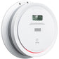Smoke Detector Carbon Monoxide Detector Combo 10 Year Battery, 2 In 1 Fire & Co Alarm With Lcd Display,Smoke Alarm Co Detector W