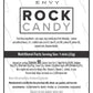 Candy Envy - Mermaid Rock Candy Sugar Sticks - 18 Indiv. Wrapped - Pink, Light Blue, Lavender