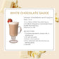 Monin - Gourmet White Chocolate Sauce, Creamy And Buttery, Great For Desserts, Coffee, And Snacks, Gluten-Free Non-Gmo (64 Ounce