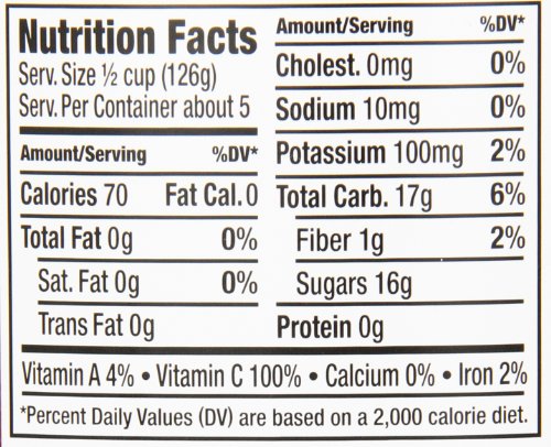 Kirkland Sliced Peaches, Pack of 4, 24 Ounce Each - Delicious and Nutritious Fruit Snack