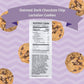MilkBliss Soft Baked Lactation Cookies, Dark Chocolate Chip & Peanut Butter Chip, All Natural, 12 Ounce (Pack of 2)