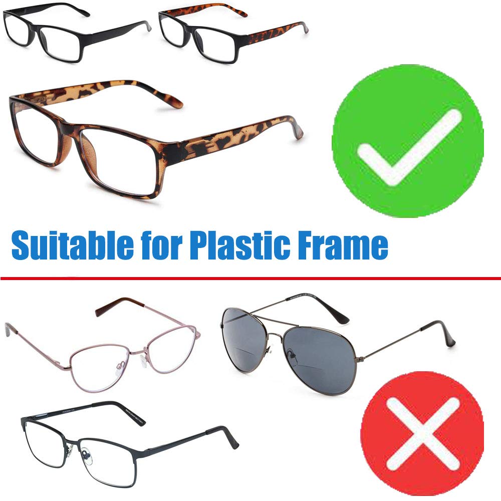 Soft Foam Nose Pads Self Adhesive Non-Slip Eyeglass Nose Pads, Thin Nosepads For Eyeglasses Sunglasses Glasses,12Pairs,1.0Mm Bla