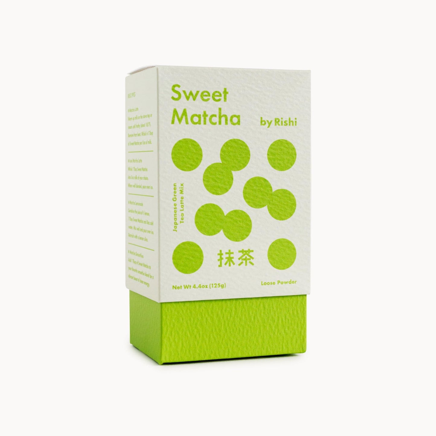 Rishi Tea Sweet Matcha - Organic Japanese Sweetened Green Tea Powder For Cafe-Quality Matcha Drinks, Hot Or Iced - 4.4 Ounces (P