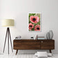 Oriental Poppy Salmon Variety Flowers-Paper Art-26''X38''