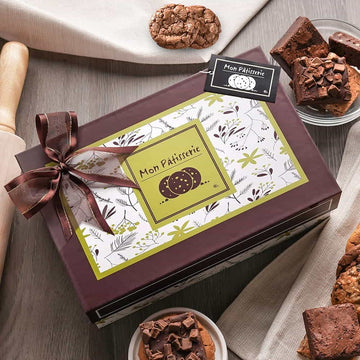 Broadway Basketeers Cookies Gift Baskets For Delivery Fresh Baked Gourmet Cookies And Brownies, Individually Wrapped Edible Care Package For Mom, Grandpa, Families, Holiday Gifts, Christmas, Coworkers
