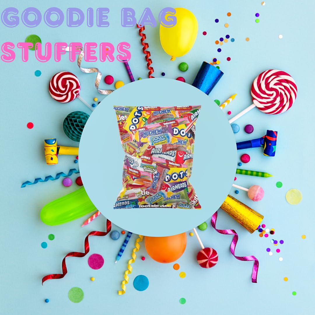CANDYMAN Assorted Candy Variety Pack 10lbs of Pinata Stuffers  Bulk Candy for Party Favors Goodie Bags for Birthday Party  Candies in Bulk Individually Wrapped