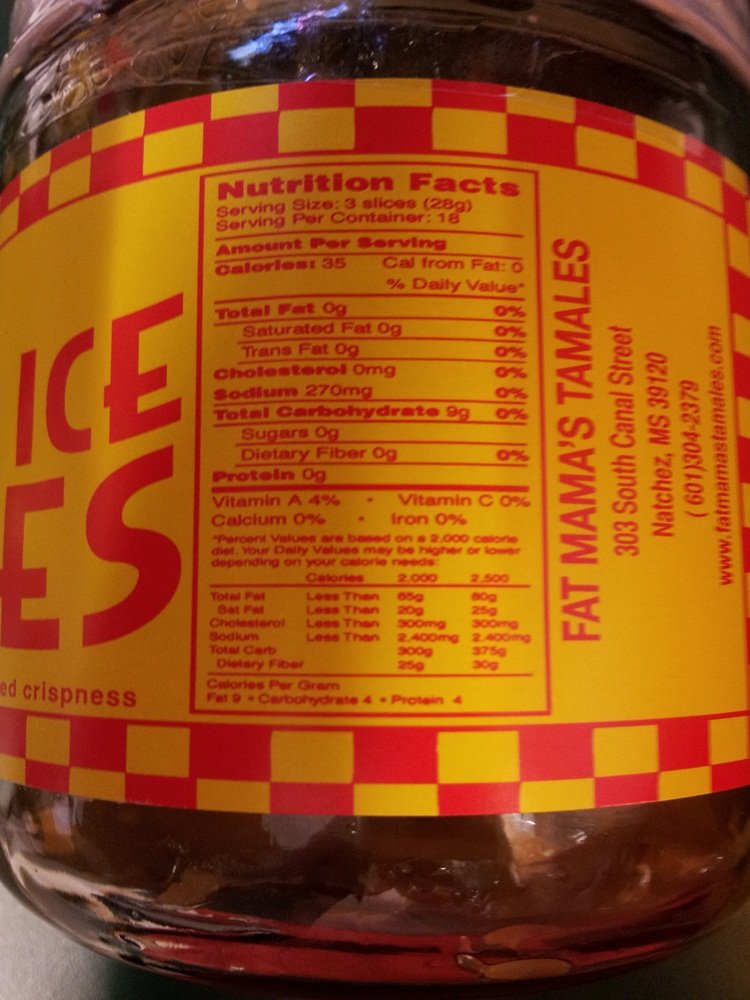 Fat Mama'S Fire & Ice Pickles - 6 Pack